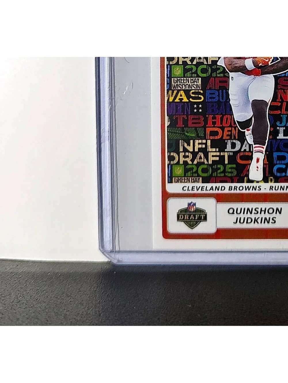 Quinshon Judkins Rookie 2025 Panini NFL #558 Draft Sticker Browns